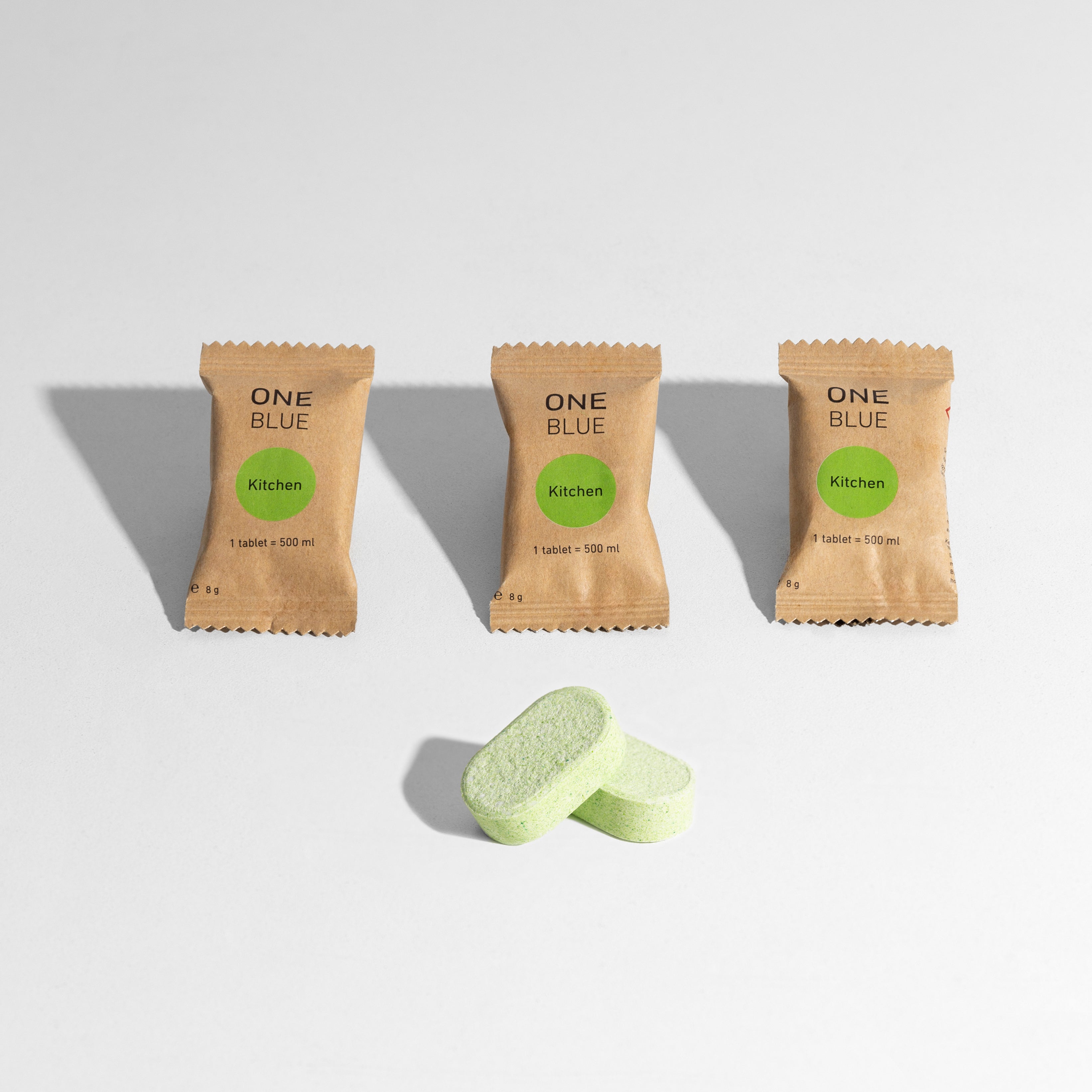 3 refill tablets kitchen cleaner