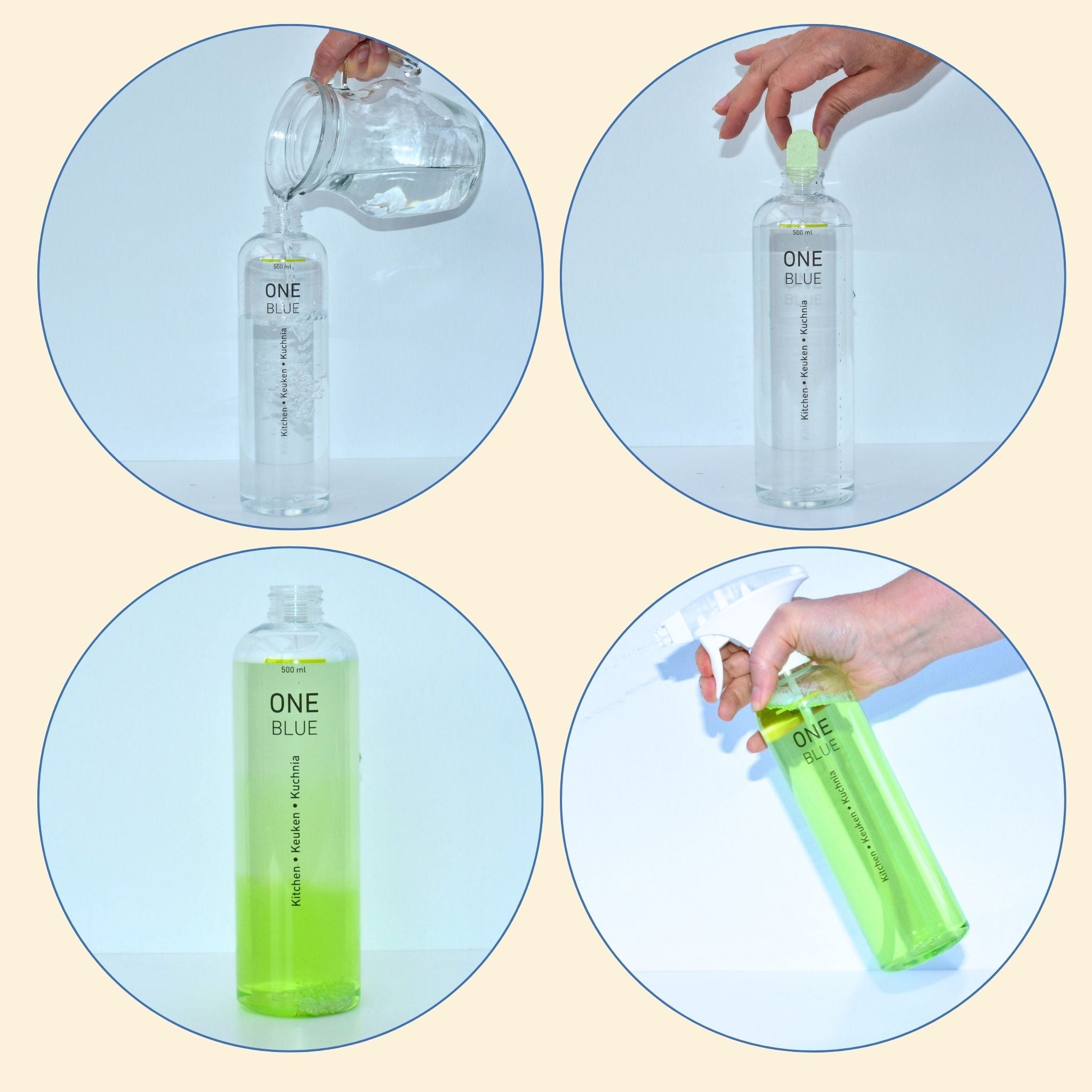 How to make One Blue kitchen cleaner