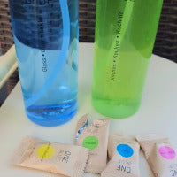 One Blue products photographed by client