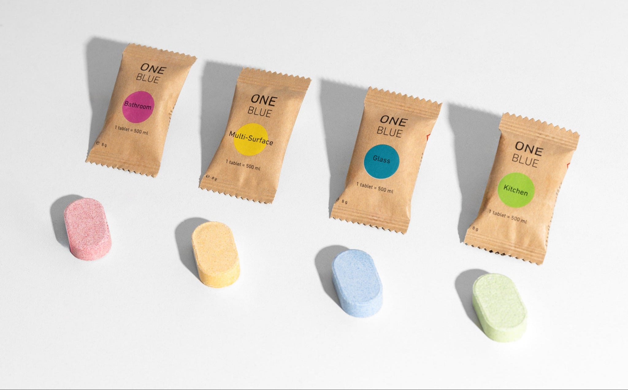 One Blue cleaning tablets