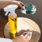 Multi-surface cleaner, cleaning a coffee table